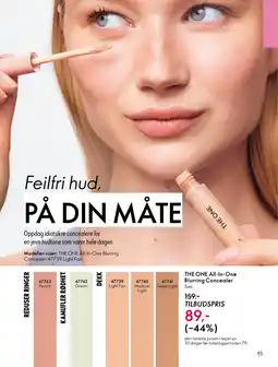 Oriflame THE ONE All-In-One Blurring Concealer tilbud