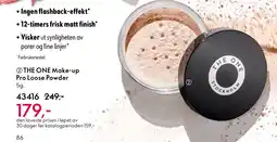 Oriflame THE ONE Make-up Pro Loose Powder tilbud