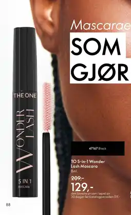 Oriflame TO 5-in-1 Wonder Lash Mascara tilbud