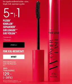 Oriflame THE ONE Wonder Lash XXL Mascara tilbud