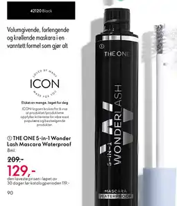 Oriflame THE ONE 5-in-1 Wonder Lash Mascara Waterproof tilbud
