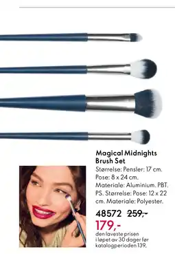 Oriflame Magical Midnights Brush Set tilbud