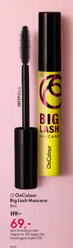 Oriflame OnColour Big Lash Mascara tilbud