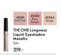 Oriflame THE ONE Longwear Liquid Eyeshadow Metallic tilbud