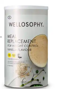 Oriflame Wellosophy Meal Replacement for Weight Control Vanilla Flavour tilbud