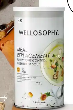 Oriflame Wellosophy Meal Replacement for Weight Control Mushroom Soup tilbud