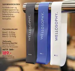 Oriflame Wellosophy Resistance Band Set tilbud