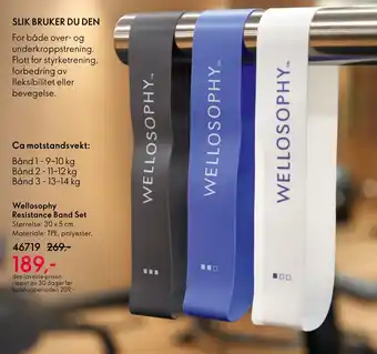 Oriflame Wellosophy Resistance Band Set tilbud