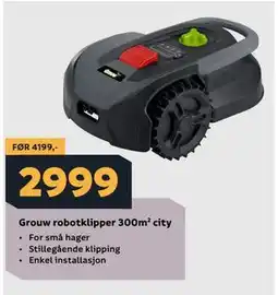 Megaflis Grouw robotklipper 300m tilbud
