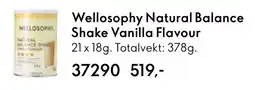 Oriflame Wellosophy Natural Balance Shake Vanilla Flavour tilbud