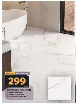 Megaflis Diamond gold mate /pulido tilbud