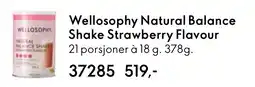 Oriflame Wellosophy Natural Balance Shake Strawberry Flavour tilbud