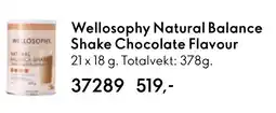 Oriflame Wellosophy Natural Balance Shake Chocolate Flavour tilbud