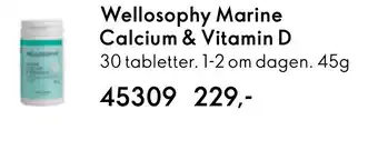 Oriflame Wellosophy Marine Calcium & Vitamin D tilbud