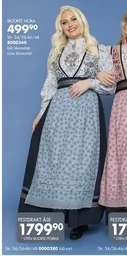 Sparkjøp FESTDRAKT ÅSE tilbud