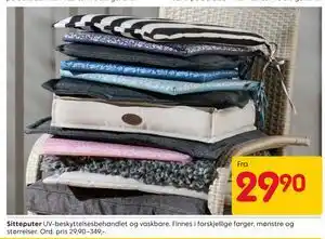 Rusta Sitteputer tilbud