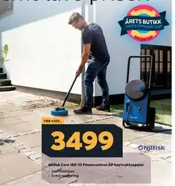 Megaflis Nilfisk Core 150-10 Powercontrol DP høytrykksspyler tilbud
