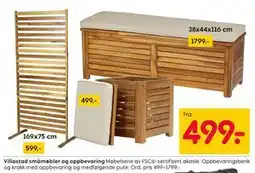 Rusta Villastad småmøbler og oppbevaring tilbud