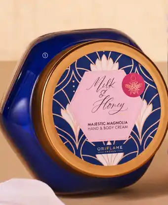 Oriflame Milk & Honey Gold Majestic Magnolia Hand & Body Cream tilbud