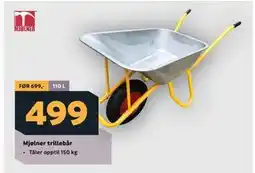 Megaflis Mjølner trillebår tilbud
