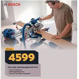 Megaflis Bosch kapp-/gjæringssag gcm 305-216 d tilbud