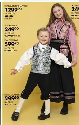 Sparkjøp BUNADSKO BARN tilbud