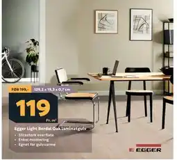 Megaflis Egger Light Berdal Oak laminatgulv tilbud