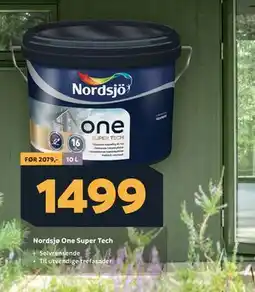 Megaflis Nordsjø One Super Tech tilbud