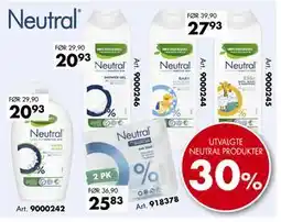Sparkjøp UTVALGTE NEUTRAL PRODUKTER tilbud
