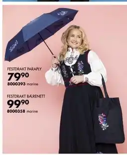 Sparkjøp FESTDRAKT PARAPLY tilbud
