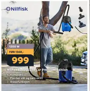 Megaflis Nilfisk Buddy II 18 Car Premium Edition tilbud