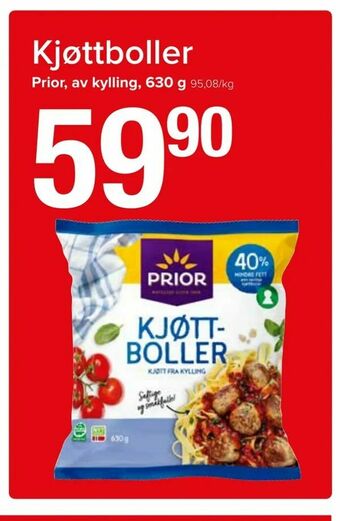Spar Kjøttboller tilbud