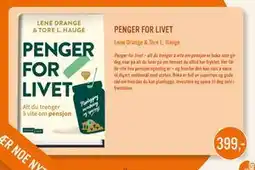 Ark Bokhandel PENGER FOR LIVET tilbud