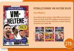 Ark Bokhandel FOTBALLSTJERNER: VM-HELTENE RULER tilbud