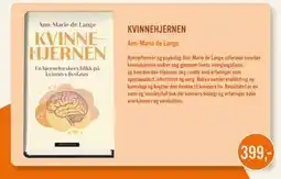 Ark Bokhandel KVINNEHJERNEN tilbud