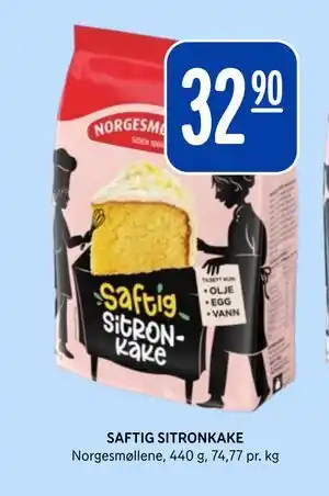 Rema 1000 SAFTIG SITRONKAKE tilbud