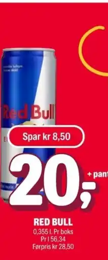 Coop Extra Red bull tilbud