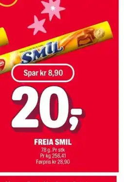 Coop Extra Freia smil tilbud