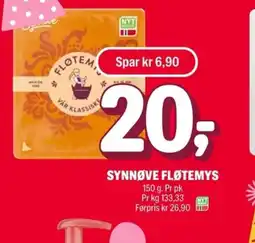 Coop Extra Synnøve fløtemys tilbud
