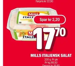 Coop Extra Mills italiensk salat tilbud