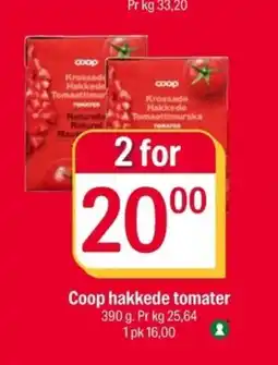 Coop Extra Coop hakkede tomater tilbud