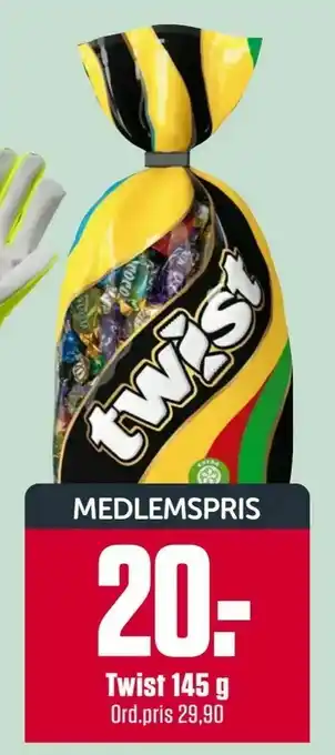 Europris Twist 145 g tilbud