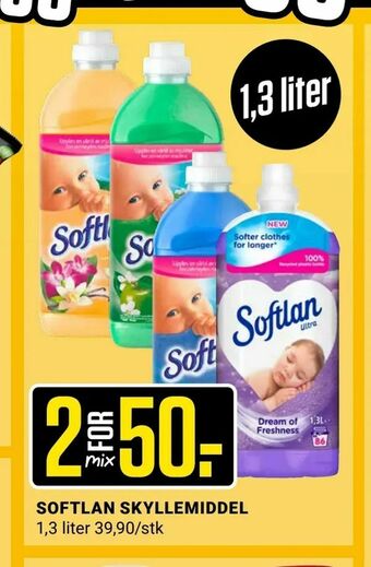 Europris Softlan skyllemiddel tilbud