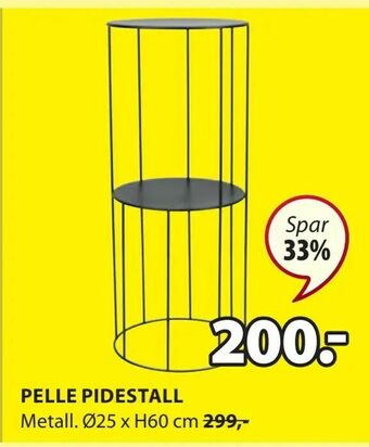 JYSK Pelle pidestall tilbud