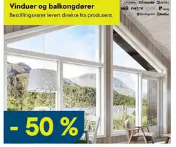 Maxbo Vinduer og balkongdører tilbud