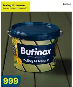 Maxbo Butinox Maling til terrasse tilbud