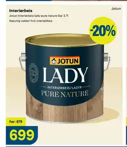 Maxbo Jotun Interiørbeis tilbud