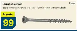 Maxbo Terrasseskruer tilbud