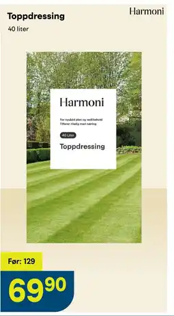 Maxbo Harmoni Toppdressing tilbud