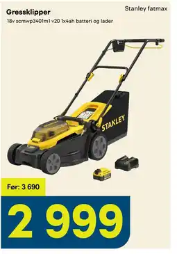 Maxbo Gressklipper tilbud